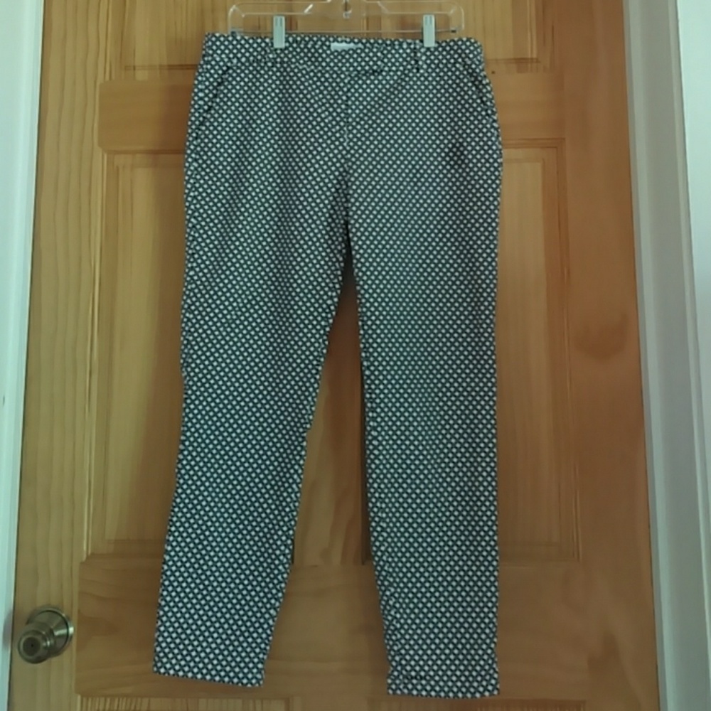 Black and White Print Pants